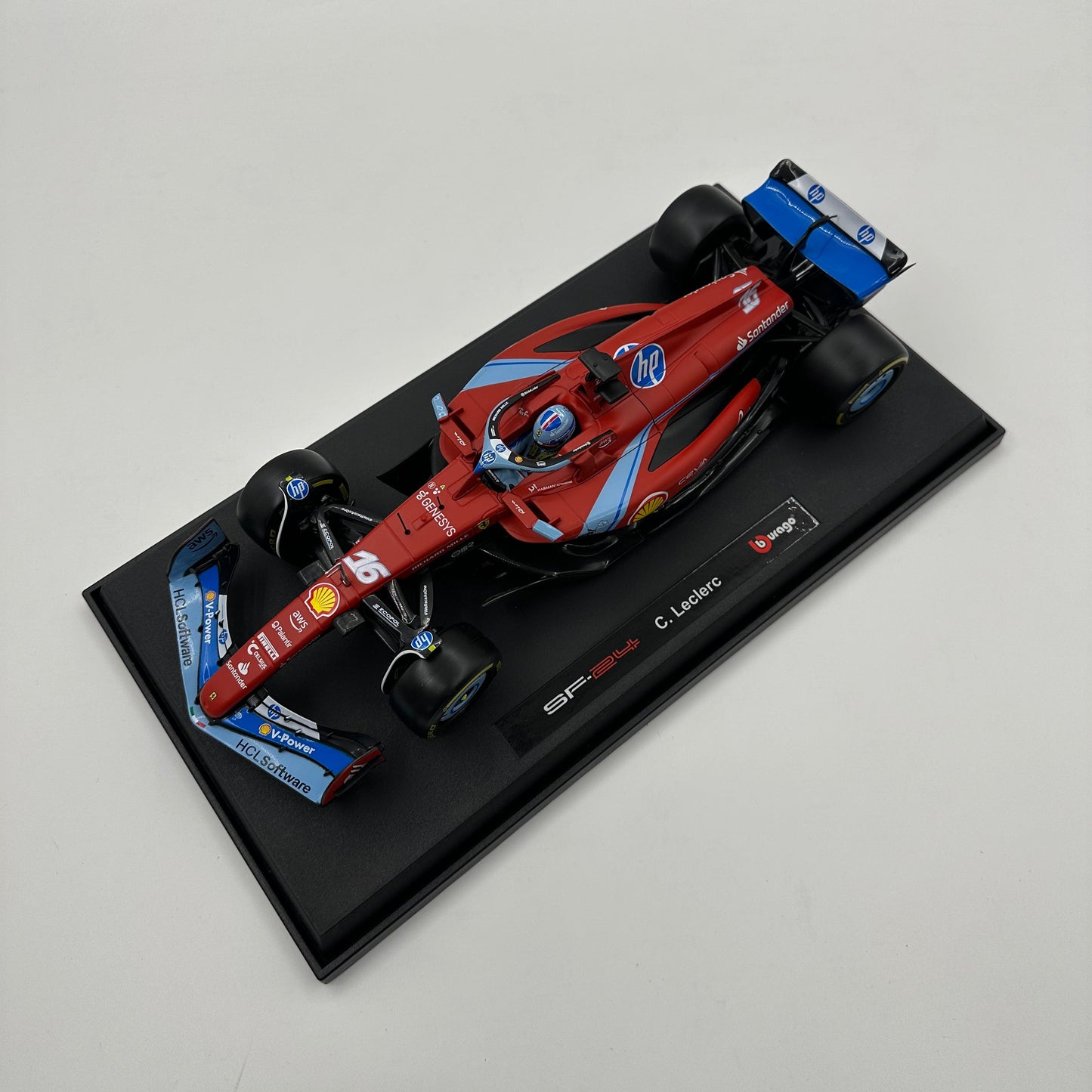 Charles Leclerc Ferrari SF-24 #16 3rd Miami GP Formula 1 2024 1:18 Bburago