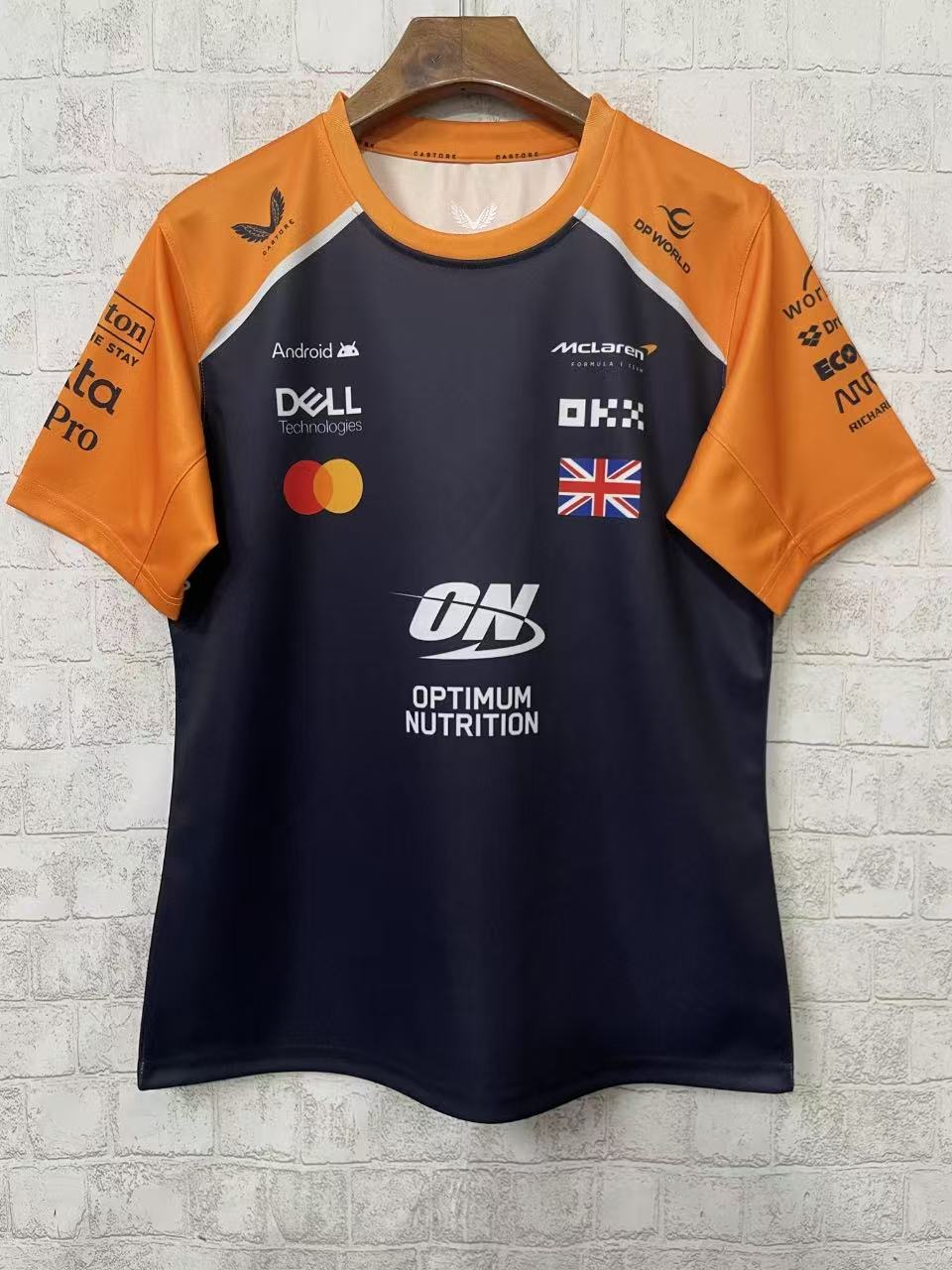 McLaren Men's 2025 Lando Norris Team Set Up T-Shirt - Phantom