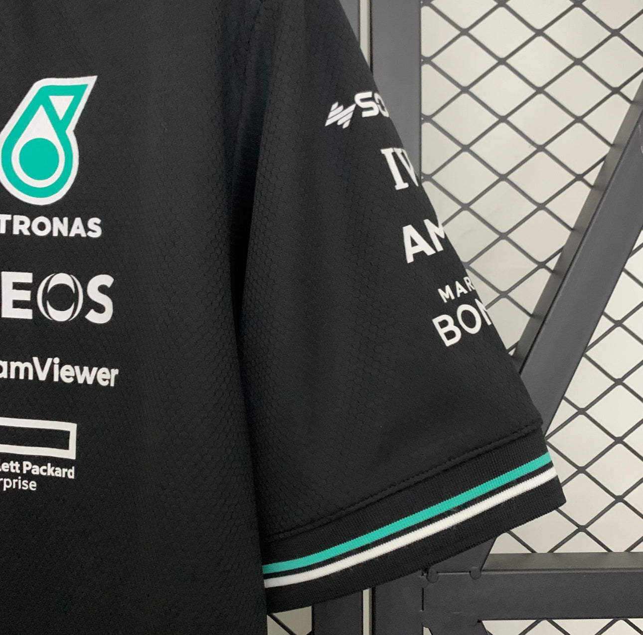 Mercedes 2025 Black Team Shirt