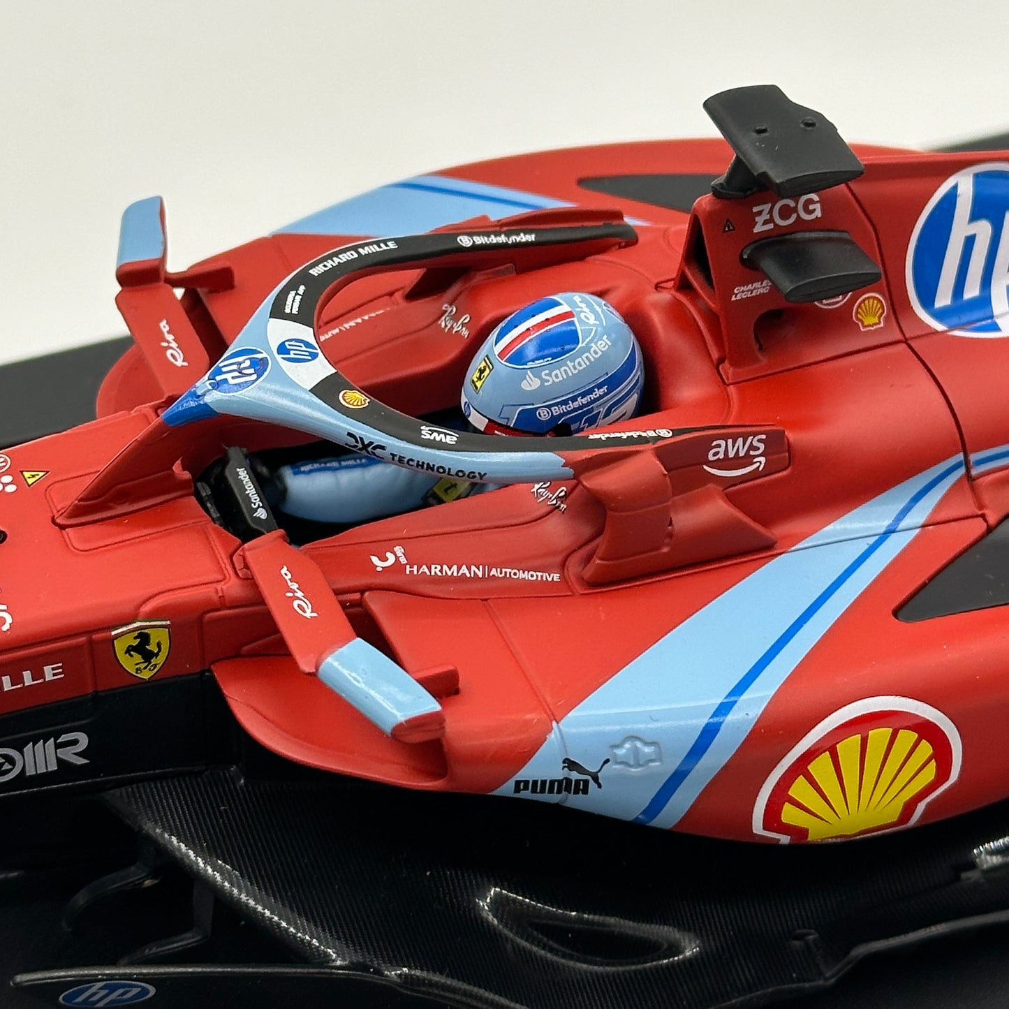 Charles Leclerc Ferrari SF-24 #16 3rd Miami GP Formula 1 2024 1:18 Bburago