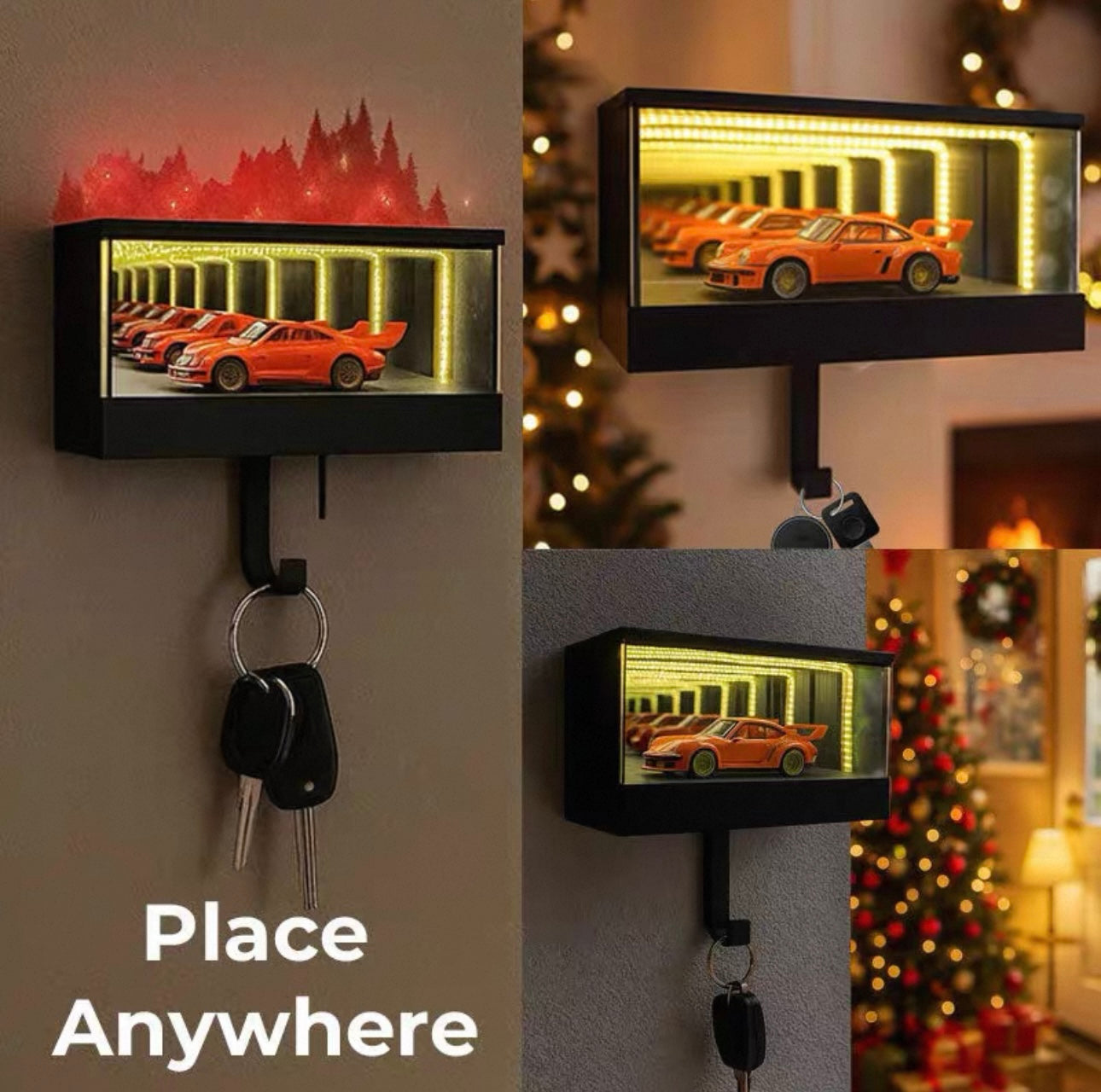 Infinity Garage Light-Up Key Holder