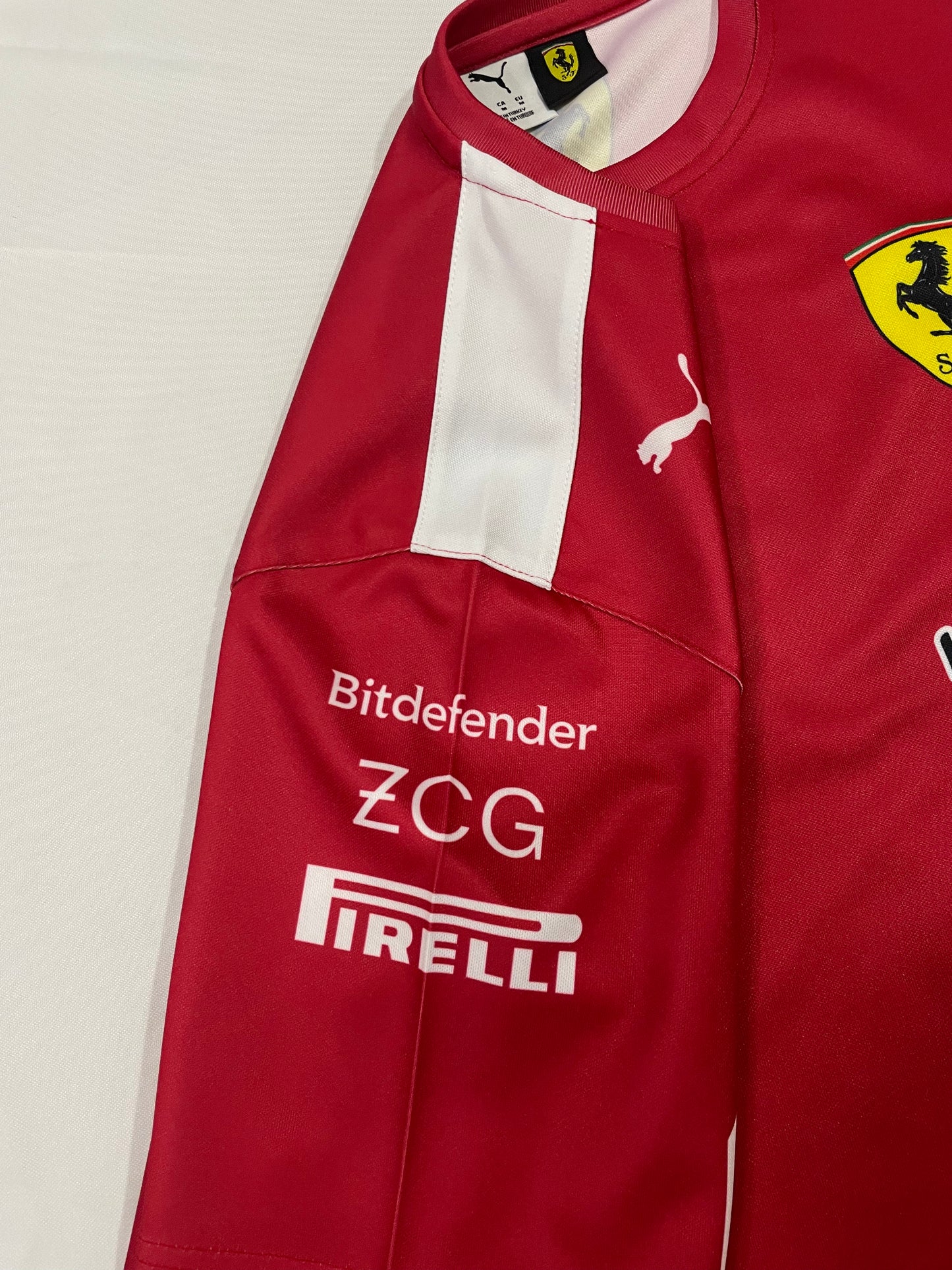 Scuderia Ferrari 2025 Men's Team T-Shirt - Dark Cherry