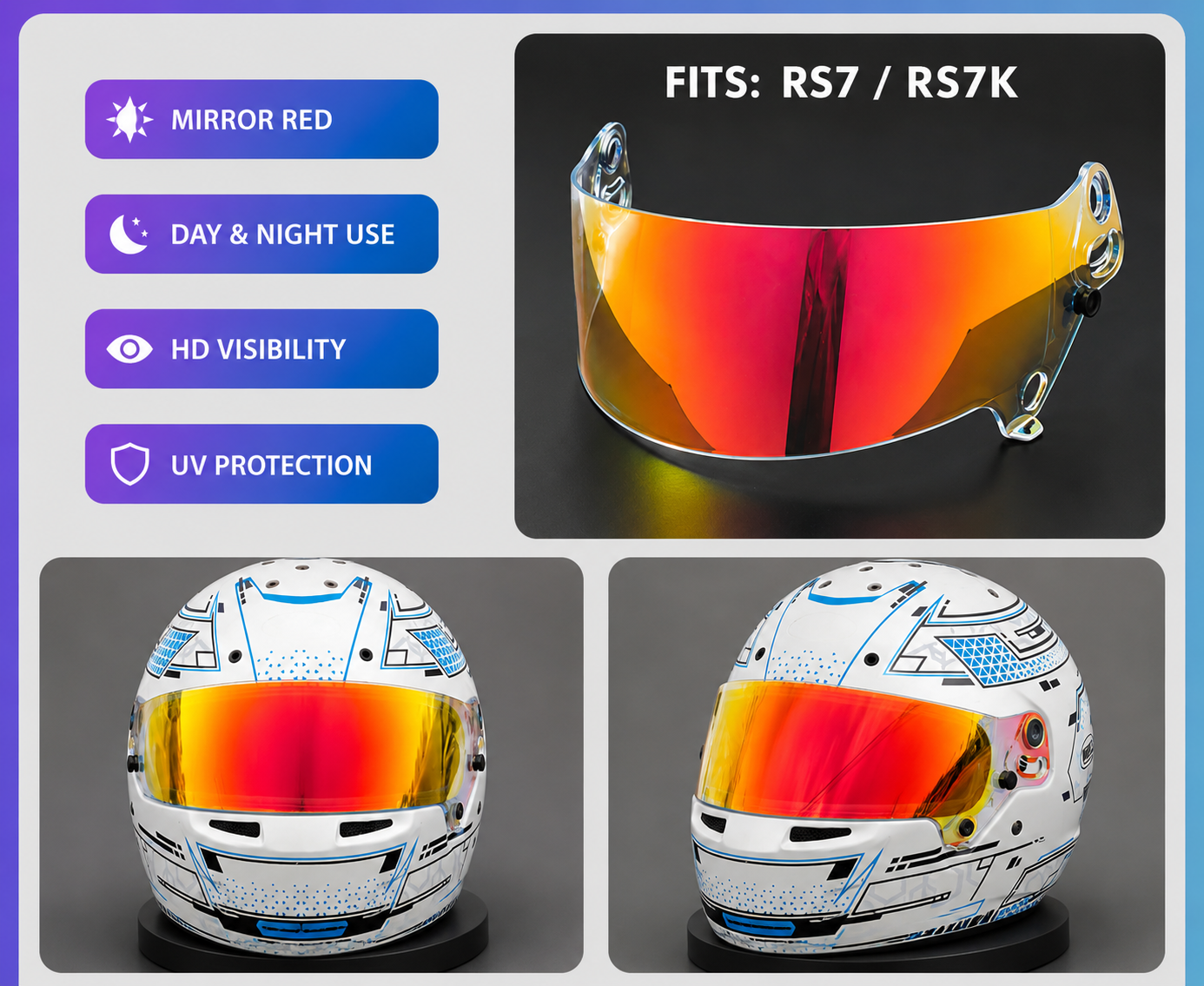 BELL RS7/RS7K VISORS