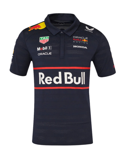 Red Bull 2025 Polo Authentic Fabric