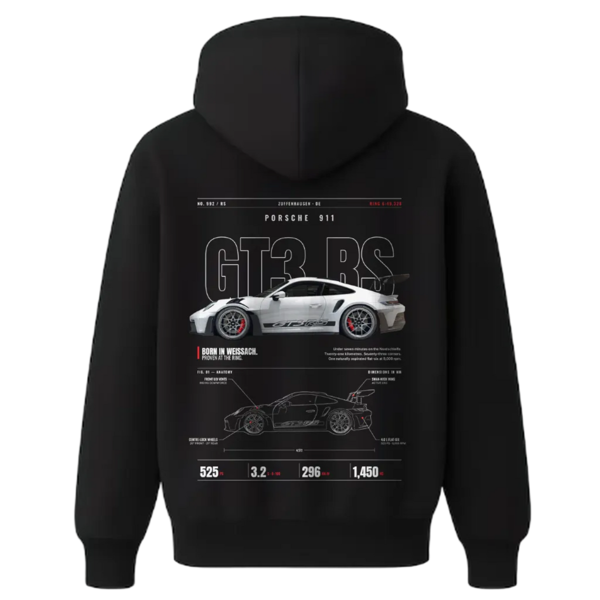 Porsche GT3RS Hoodie