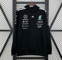 Mercedes 2025 Black Hoodie