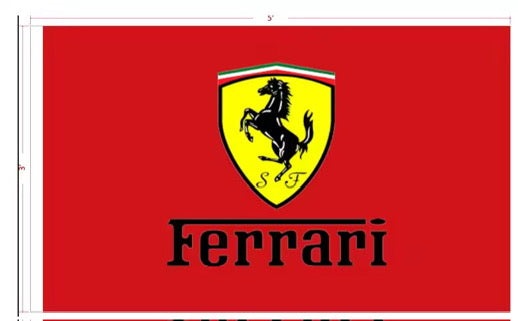 Ferrari Team Flag 90x60cm