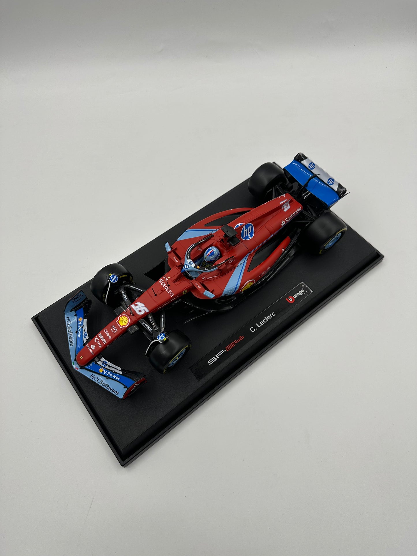 Charles Leclerc Ferrari SF-24 #16 3rd Miami GP Formula 1 2024 1:18 Bburago