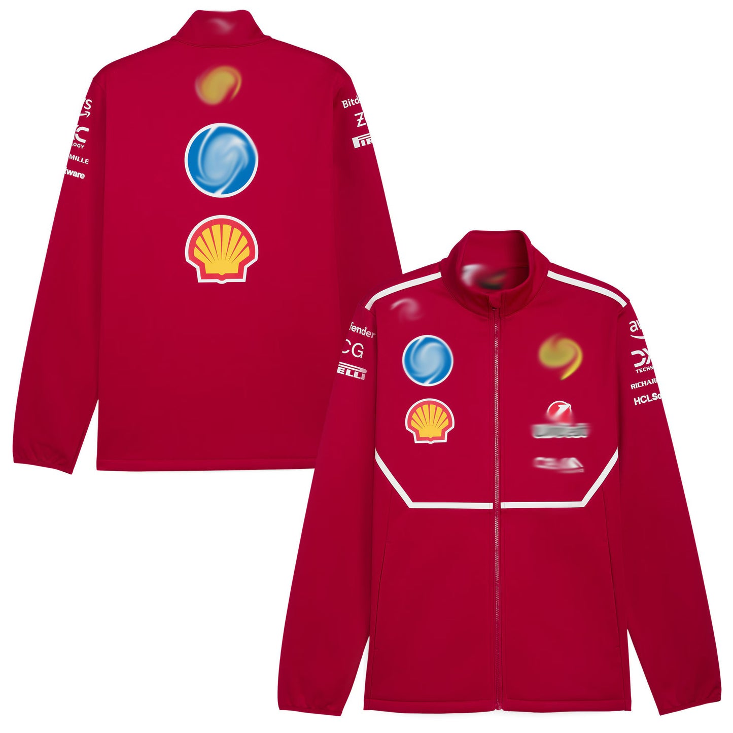 Red Racing 2025 Windbreaker Jacket