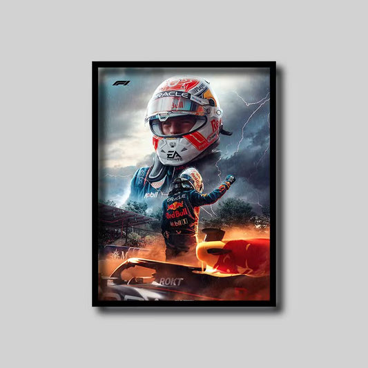 Max Verstappen 40x30cm Frame