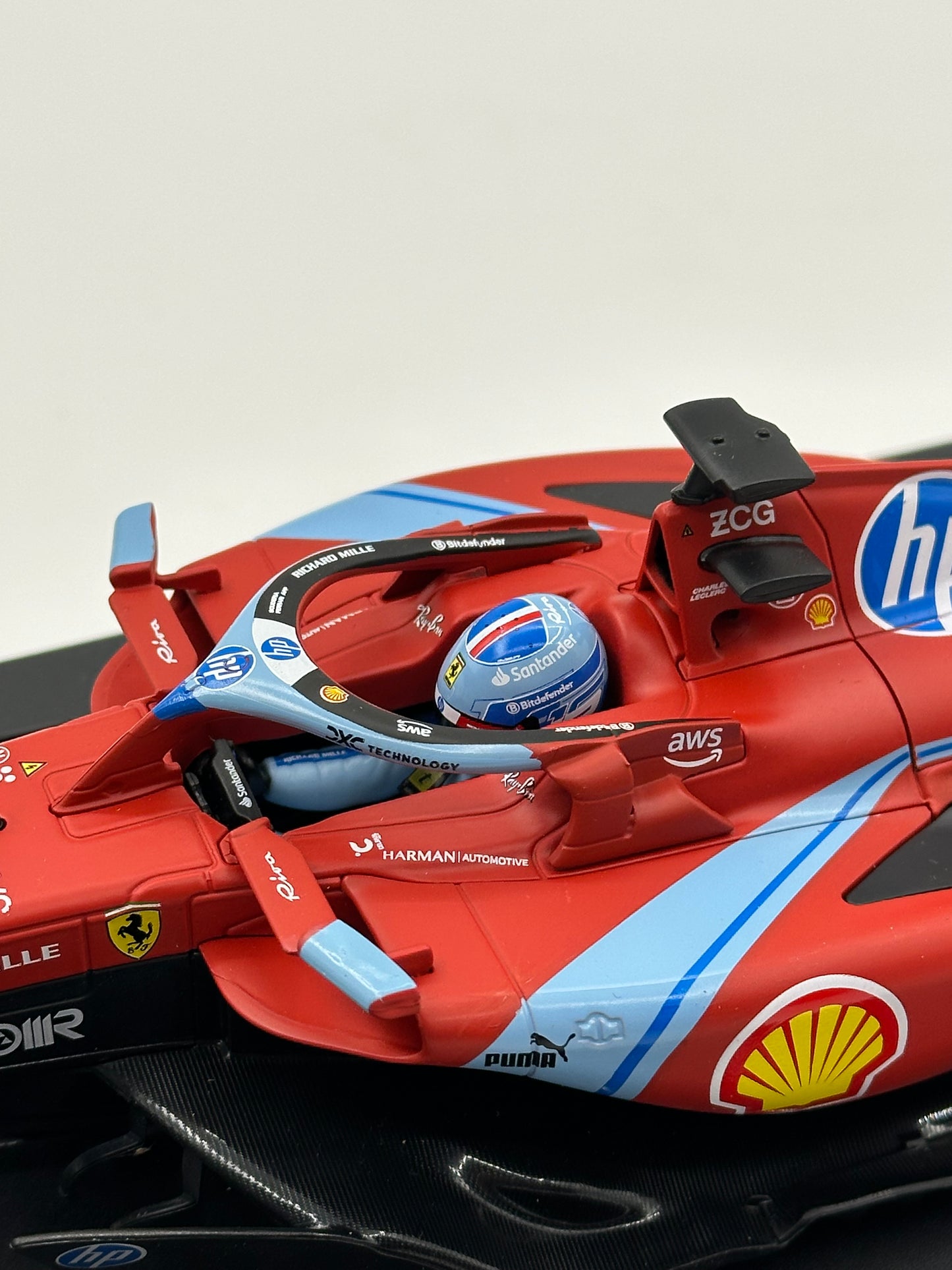 Charles Leclerc Ferrari SF-24 #16 3rd Miami GP Formula 1 2024 1:18 Bburago