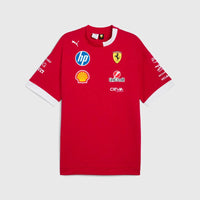Red Racing 2025 Drivers Oversized T-Shirt - Red