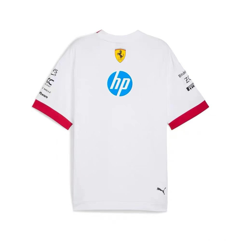 Ferrari 2025 White Shirt