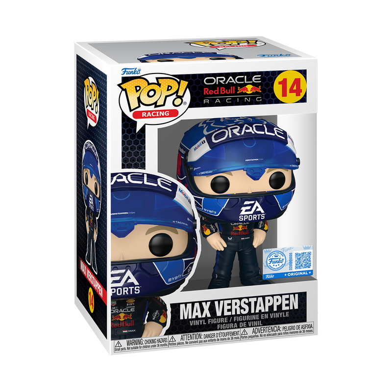 Limited Edition Pop! Max Verstappen with USA Helmet