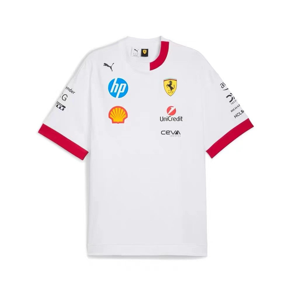 Ferrari 2025 White Shirt