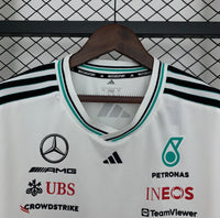 Mercedes 2025 White Team Shirt
