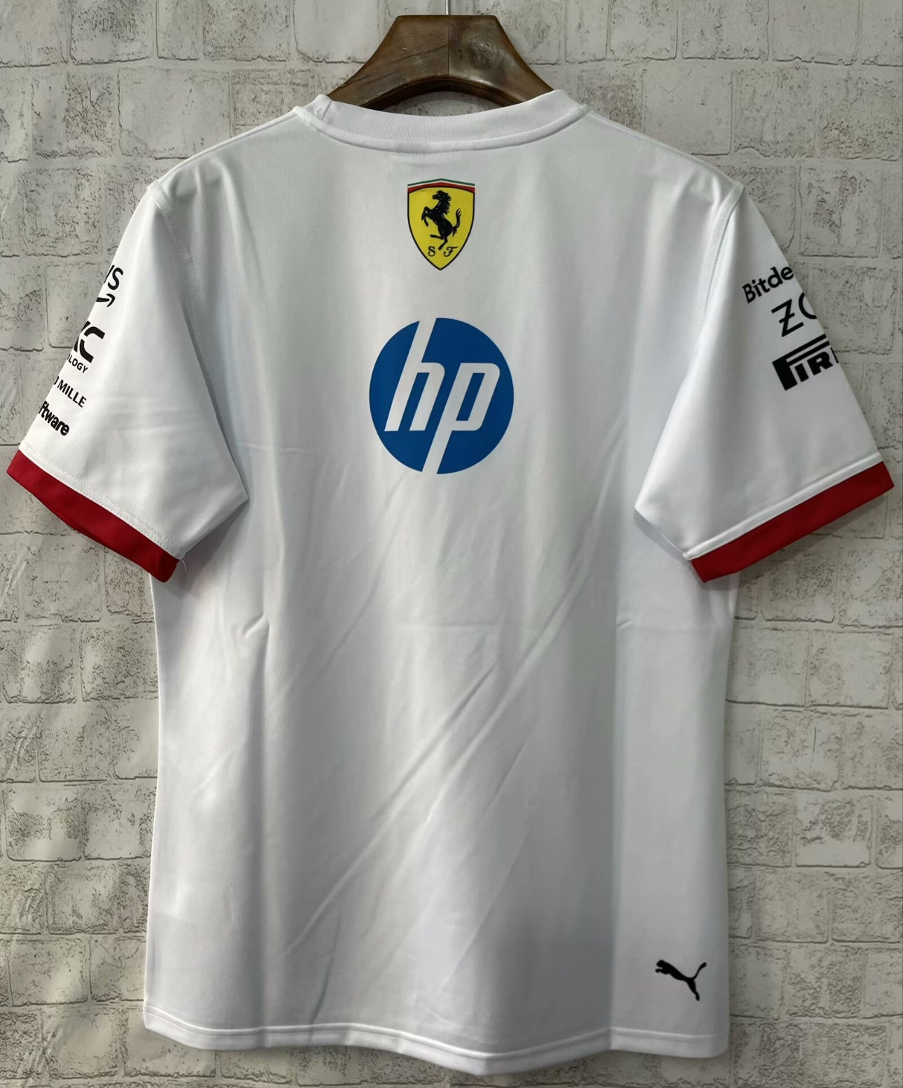 Ferrari 2025 White Shirt