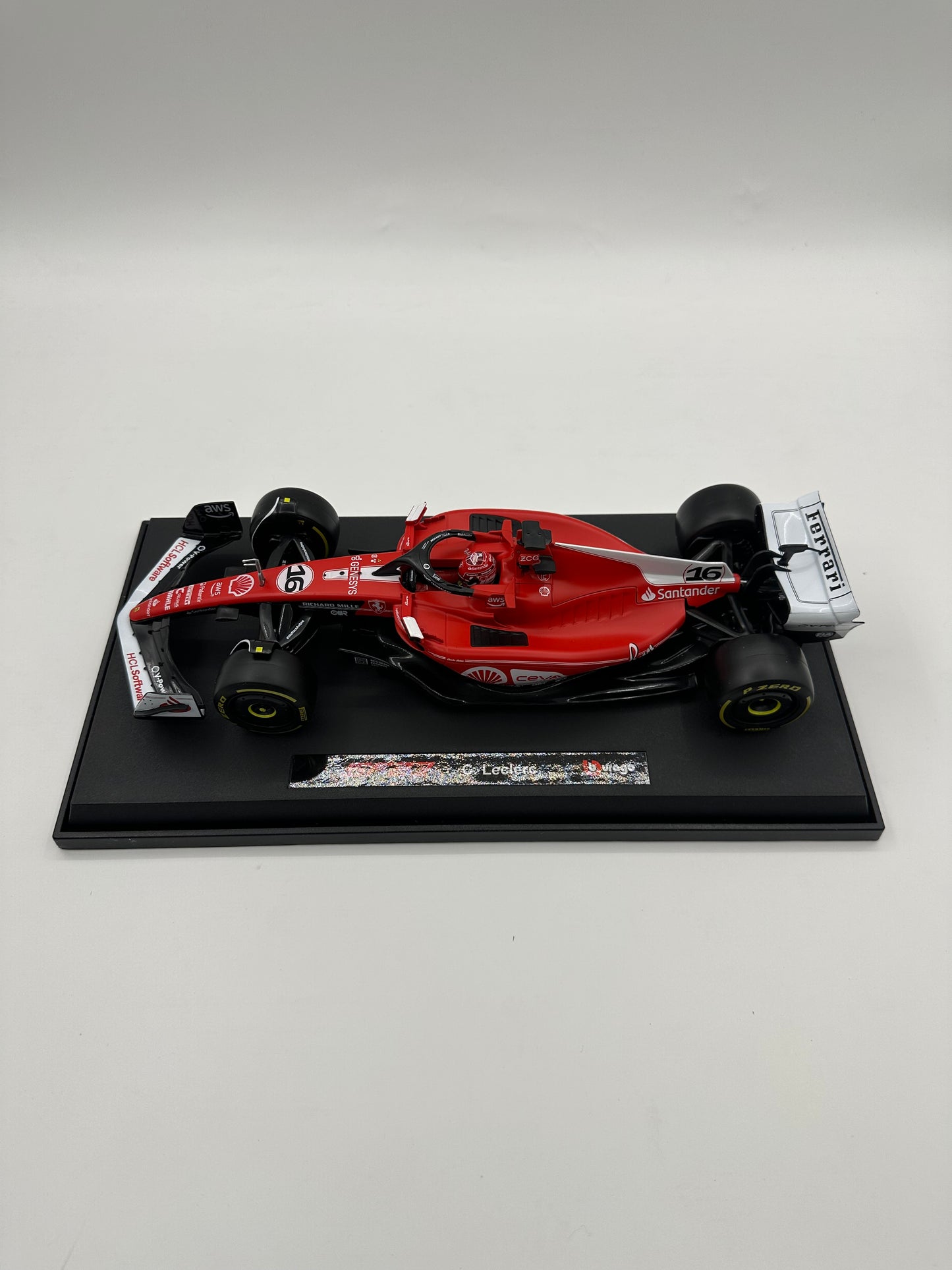 Charles Leclerc Ferrari SF-23 #16 2nd Las Vegas GP Formula 1 2023 1:18 Bburago