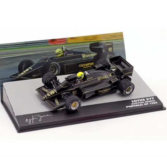 Lotus 97T - Ayrton Senna (1985), Portugese GP, 1:43 Altaya