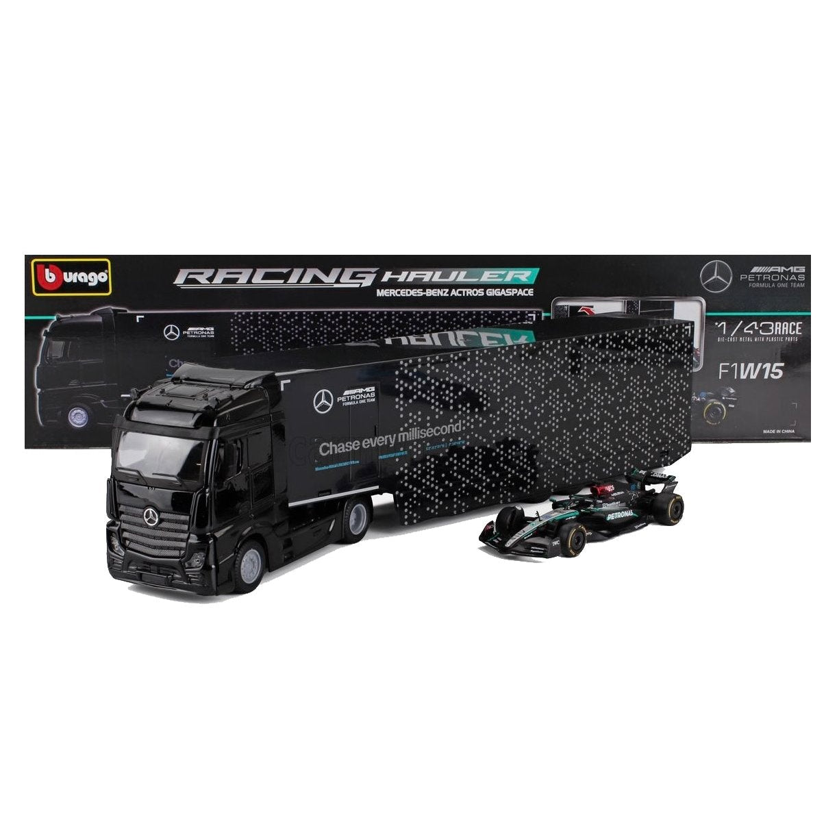 Mercedes W15 Transporation Truck with W15 Car