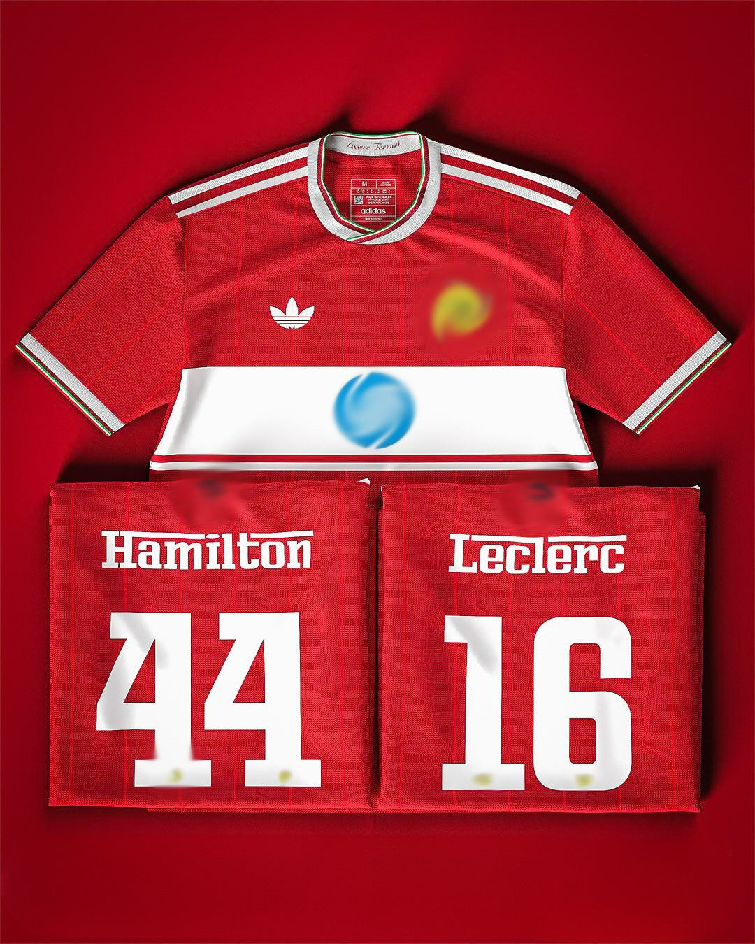 Red Racing Retro Jersey