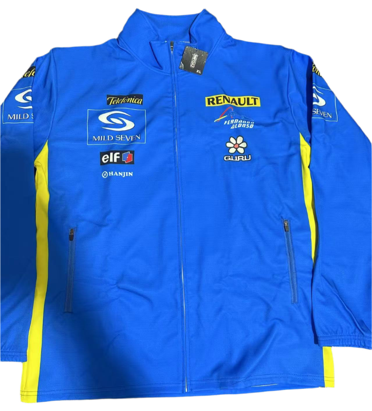 Fernando Alonso Renault 2006 Windbreaker Soft Shell Jacket