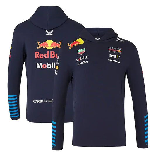 Red Bull Navy Blue 2024 Hoodie